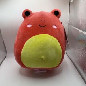 Squishmallows Kellytoy Plush Obu the‎ Frog 8" New with Tags